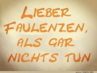 Faulenzen
