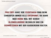 Kurz vor den Feiertagen