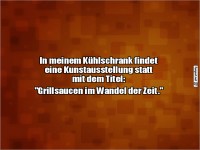 Kunst im Khlschrank: Saucen im Fokus!