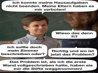 Wandkunst statt Hausaufgaben
