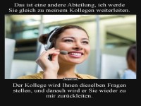 Ein Anruf endet nie!