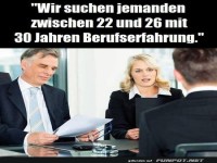 Traumjob: Unm�gliche Anforderungen!