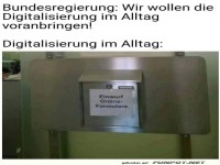 Digitalisierung: Ein Schritt nach vorn?