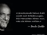 Verschwende deine Zeit nicht