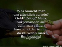 Was braucht man, um...