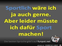 Sportlich