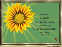Wenn wir Freude am Leben haben