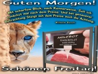 Cleveres Raubtier und teures Filet!