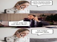 Chef, mein Auto ist kaputt