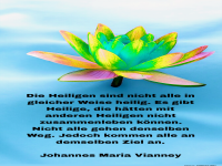 die heiligen sind nicht alle in gleicher weise