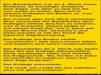 ein Bauarbeiter im 3 Stock