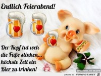 Endlich Feierabend