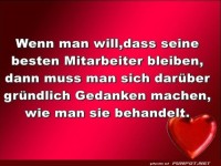 Zufriedene Mitarbeiter