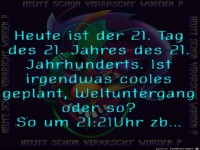 Weltuntergang oder so