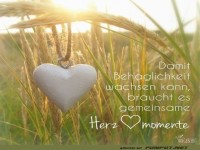 Damit Behaglichkeit wachsen kann