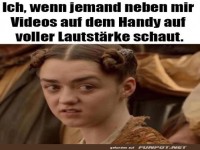 Genervt von Handy-Videos auf voller Lautst�rke