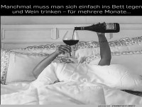 Wein und Bett: Die perfekte Kombination!