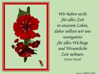 Wir haben nicht viel Zeit