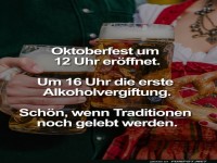 Traditionen beim Oktoberfest: Prost und Ohnmacht!