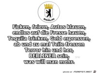 BERLINER sein