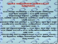 Was Maenner wirklich meinen