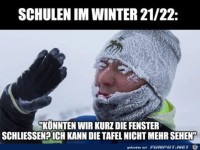 Schulen im Winter