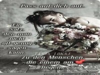 Pass bitte auf dich auf