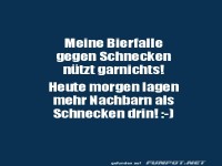 Bierfalle n�tzt nichts