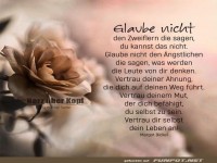 Glaube nicht