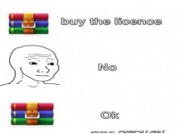 Humorvolle WinRAR-Lizenz-Antwort