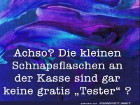 berraschung an der Kasse!