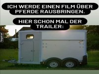 Pferdefilm-Trailer der besonderen Art!