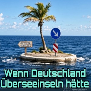 Palmen,-Schilder-und-ein-bisschen-Meer.jpg von Sahneschnitte