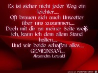 Es ist nicht jeder Weg ein leicht