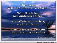 was der Himmel wuenscht