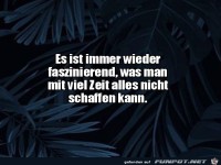 Nichts tun trotz viel Zeit