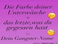 Dein Gangster-Name