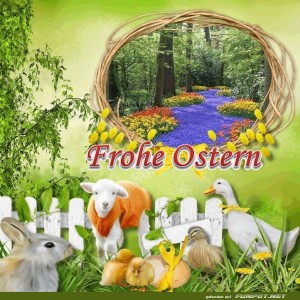 herz-Bild: Frohe Ostern 3