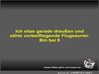 Z�hlen von Flugsauriern: Lach-Garantie