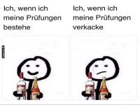 Pr�fungen: Sieg oder Saufgelage?