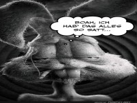 M�der Hase nach einer langen Woche