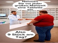 Essen oder Tablettensammlung?