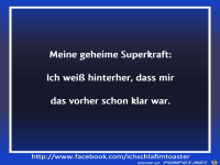 geheime Superkraft