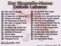 Biografie-Name-Deines-Lebens