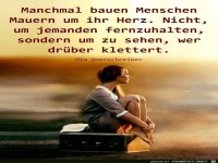 manchmal bauen Menschen