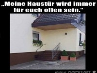 T�re ist immer offen