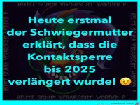 Kontaktsperre verlngert