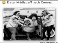 Erster M�dlstreff nach Corona
