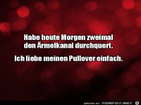 Den �rmelkanal durchquert