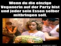 Veganerinnen-Partyproblem!
